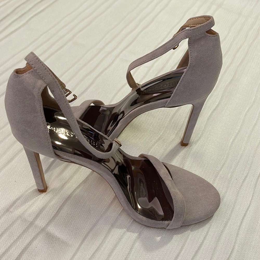 Big Tree Taupe High Heel Sandals